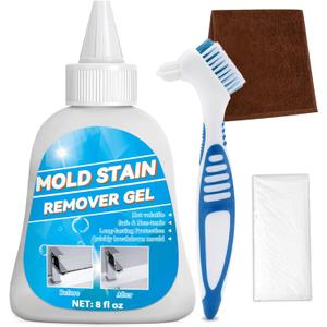 HouseMold Stain Remover Gel, Heavy Duty Washing Machine Cleaner, Effective Stain Cleaner, All-Purpose Cleaning Gel for Shower, Toilet, Bathroom, Washer, Kitchen Sink (8 Fl Oz)