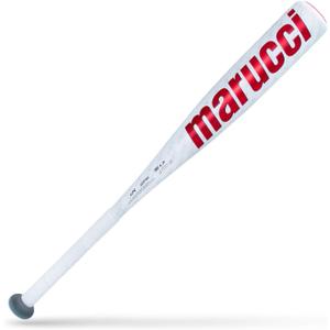 Marucci CATX2 Junior Big Barrel Bat, 2 3/4" Barrel, -10 Drop, USSSA, Balanced (31" / 17 oz), White 