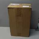 Qiqee 200-Packs Brown Paper Gift Bags with Handles Bulk 4.5"x2.5"x6" Mini Size Paper Bags Multiple Uses