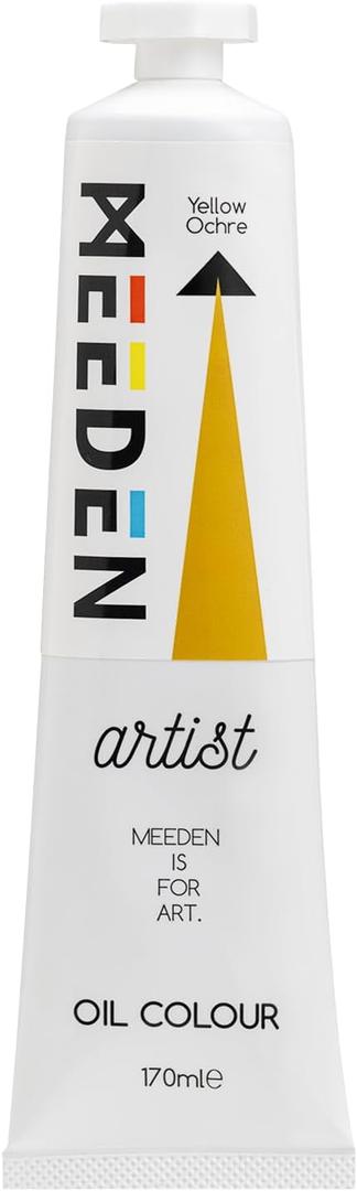 MEEDEN Artist Grade Oil Paint: Yellow Ochre - 170ml/5.7 Oz Tube - Professional Art Paints for Canvas Painting