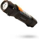 Energizer HC-300 LED Flashlight, IPX4 Water Resistant, Maximum Durability, Smart Dimming LED, High-Performance Task Light, Batteries Included, Black/Gray