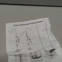 Floor Lamp, 2025 Upgraded 42W 4500LM Super Bright LED Floor Lamp with Rotatable Reading Light, Touch Remote Control & Memory Function, Stepless Dimmable Standing Lamp for Living Room Bedroom, Black