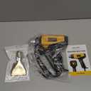 SEEKONE 1800W Heat Gun Compact Design Heavy Duty Hot Air Gun 122-120250- 650Variable Temperature Control for 2 Speed Settings with 4 Nozzels for Crafts, Vinyl Wrap, Shrink Tubing