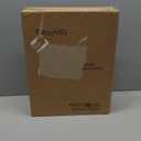 EasyPAG Wall File Organizer 5 Tier Hanging Paper Folder Holder, Zero Assembly Metal Mesh Wall Mounted Mail Organizer for Office Home Classroom Narrow Spaces, Gold