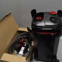 172GPH Canister Filter, External Aquarium Filter Ultra-Quiet Water Circulation Cleaning Machine with Media for Fish Tanks and Aquariums Up to 30 Gallons (172GPH)