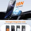 Magnetic for iPhone 16 Pro Max Case Carbon Fiber with Camera Stand [Compatible with MagSafe] [Ultra Slim & Caseless Feel] [600D Aramid Fiber Woven] Thin & Light 16 ProMax Phone Case, Black
