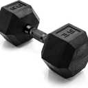 CAP Barbell Coated Hex Dumbbell Weight - Single | 10-120 lbs | Multiple Options