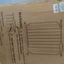 ALLAIBB 29.13-43.3" Extra Wide Pressure Mounted Baby Gate 30" Tall White