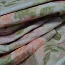 Lahome Floral Washable Rugs 9x12, Large Area Rugs 9x12 Living Room, Soft Non-Slip Thin Vintage Boho Bedroom Carpet for Dining Room Playroom Nursery Farmhouse, Nina Beige/Pink/Multi