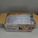 Large Thicker Food Storage Containers with Lids Airtight 5.3L/179Oz, 4pcs Plastic Pantry Storage Container for Dry Food/Flour/Sugar/Pasta/Cereal/Baking Supplies, Canister for Kitchen Organization