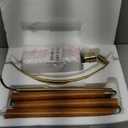 62.5" Wood Floor Lamp for Living Room Gold with Foot Switch Arc Standing Tall Lamps for Bedroom Mid Century Modern Corner Floor Lamps for Office Nursery Industrial Reading Light Room Lamp