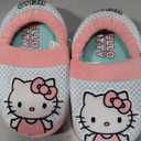 Josmo Hello Kitty Sanrio Slipper Indoor Cute Plush House Shoes for Kids Size 11/12