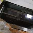 Black+Decker Countertop Convection Toaster Oven, 8 One-touch Cooking Functions, Stainless Steel, Extra-deep Interior
