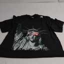 Puerto Rico Resiste Statue of Liberty Puerto Rican Flag Tee T-Shirt L