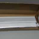 LazBlinds No Tools No Drill Cordless Cellular Shades, Top Down Bottom Up (TDBU) Honeycomb Shades for Home, Light Filtering Thermal Insulation Blinds for Windows, 21" W x 48" H, White