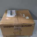 DeeprClean 300GPH Pool Filter Pump for Small Above Ground Pools-Blue