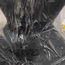 Sweetcrispy Bar Stools Set of 4, Modern Swivel Bar Chairs, Adjustable Fabric Upholstered Barstools Counter Height with Backrest for Bar, Kitchen Island, Dining Room, Black