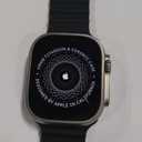 Apple Watch Ultra [GPS + Cellular 49mm] Titanium Case with Midnight Ocean Band, One Size