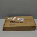 FNBAR Desk Shelves Wood Desktop Orgnizer Shelf.Office Organization for Top of Desk Organizers and Accessories Bookshelf Shelving,Adjustable Tier H-Shape Mini Bookcase(Black)