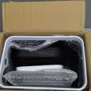 Bathroom Trash Can with Lid, KOEYLE 2 Pack 2.2 Gallon Automatic Touchless Garbage Can, Small Motion Sensor Smart Trash Can, Slim Waterproof Trash Bin for Bedroom, Bathroom, Office, Living Room (Black)