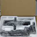 Single Monitor Arm Desk Mount, Holds Screens up to 40 Inches and 25 lbs, Fully Adjustable Vesa Monitor Mount with C-Clamp and Grommet Base, Aluminum, Black