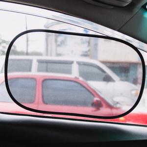Car Window Shade (4X Transparent Sunshades) - The Only Certified Car Window Sun Shade for Driver Proven to Block 99.95% UVR - Standard