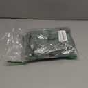 4 Pcs Makeup Bag for Women Corduroy Cosmetic Bag Aesthetic Cute Bags Multi Size Purse Pouch Travel Toiletry Bag Set Makeup Organizer with Zipper(Green)