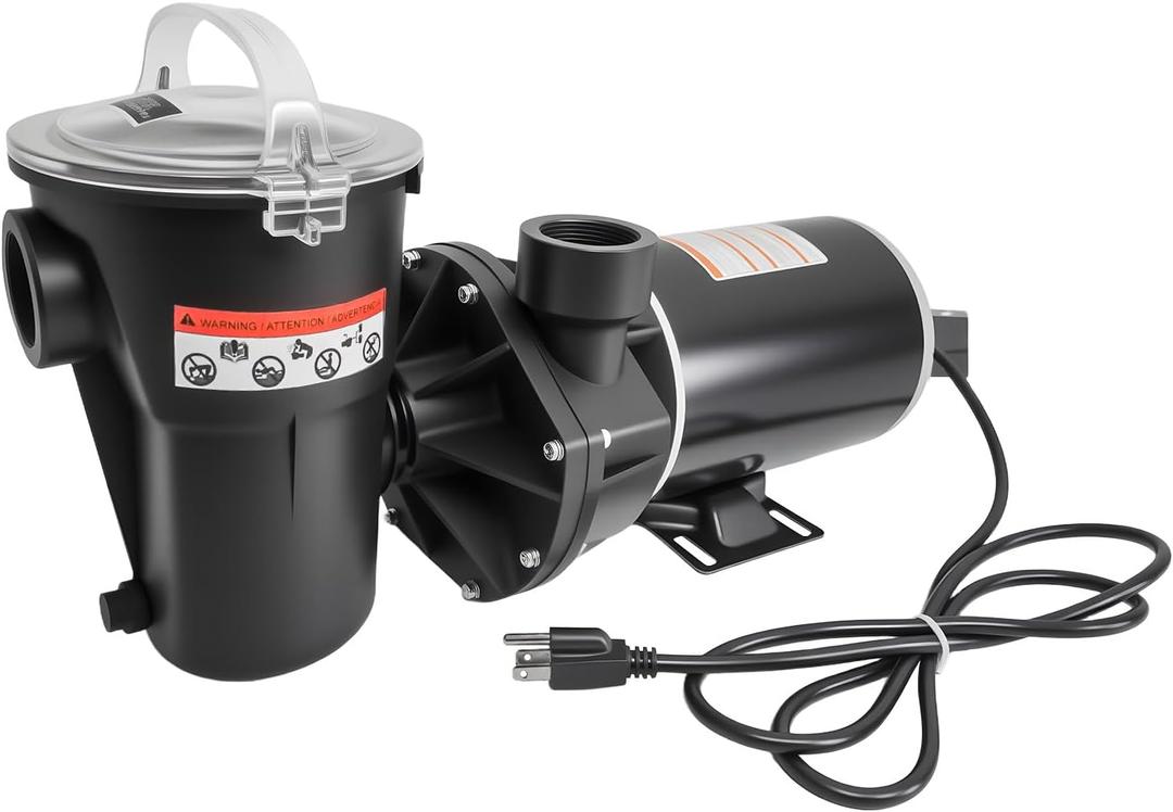 W3SP1580X15 Pool Pump for Hayward PowerFlo LX 1.5 HP Single speed motor Above Ground Pool Pump 115V,11.2A,60HZ,3450RPM