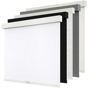 SUNOFF Cordless Blackout Roller Shades Blinds for Windows,36"W x 72"H,White | Black Out Fabric,Free-Stop,Valance,Thermal Insulated,UV Protection,Pull Down Room Darkening,Blinds for Home & Office,Doors