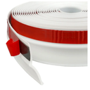 Garage Door Seal Top and Sides Seal Strip White 34 FT Adhesive Backed Rubber Weather Stripping Replacement Weatherproofing Universal Sealing