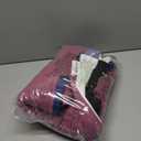 Velvelhall 4 Pack Women's Thermal Shirt Fleece Lined Long Sleeve Scoop Neck Top Undershirt Fitted Winter Base Layer Underwear, Large