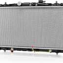 DWVO Radiator Compatible with 2001-2006 Hyundai Elantra, Compatible with 2003-2008 Hyundai Tiburon 2.0L 2.7L L4 V6 DWRD1007