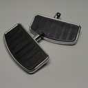 Adjustable Floorboards for Harley, Rider/Driver/Passenger Footboard Footrest Foot Peg for Harley Davidson Touring Street/Electra/Road/Tri Glide King Sportster XL883 1200 Dyna Softail Trike Accessories