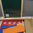 VEVOR Art Easel for Kids, 3-in-1 Wooden Double-Sided Kid's Art Easel with Magnetic Whiteboard, Chalkboard, Paper Roll, Adjustable Standing Drawing Board with Painting Accessories, Storage for Boy Girl