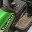 12V Ride on Tractor with Trailer and Remote Control,Toddler Kids Electric Vehicle Car with LED Headlights,2+1 Gear Shift,MP3 Player,USB,Speed Up to 5mph (25W,Tread Tire,Green)