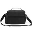 Breast Pump Bag Fit for Spectra S1 and S2, Pumping Bag with Waterproof Mat for Pump Accessories, Portable Pump Carrying Case for Work, Travel and Family Use, Black