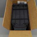 Cesun Small Bathroom Trash Can with Lid Soft Close, Step Pedal, 6 Liter / 1.6 Gallon Stainless Steel Garbage Can with Removable Inner Bucket, Anti-Fingerprint Finish (Gray)