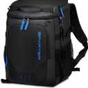 Backpack Cooler Insulated Leak Proof 30/45 Cans, 2 Insulated Compartments Thermal Bag, Portable Lightweight Beach Travel Camping Lunch Backpack for Men and Women (Black)