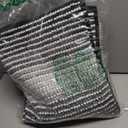 BSICPRO Bathroom Rugs and Mats Sets, 2 Piece Thick Absorbent Chenille Bath Mat Rug Set Non Slip, Soft Shaggy Bath Room Floor Mats for Bathroom, Machine Washable (20" x 47",  16" x 24", Black)