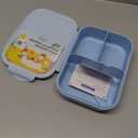 MISS BIG Bento Box,Bento Box for Kids,Lunch Box Kids,Leakproof Kid Lunch Box,Lunch Containers No BPAs and Chemical Dyes,M/W,D/W & Fridge Safe(1150ml Blue)