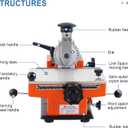 Manual Nameplate Metal Label Stamping Printer Machine Marking Machine for Metal (No.3 Codeword Plate)