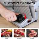 Meat Slicer for Home use, 180w Electric Food Slicer with 7.5" Blade