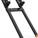 60" Duty Clamp on Pallet Forks with [Adjustable Stabilizer Bar] [4000 LBS] Heavy Duty Tractor Forks for Tractor Bucket Loader Skid Steer