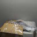 Woochpet Side Armrest Dog Stairs for High Beds Up to 26-30",5 Tier Wider Curved with Weighted Base Plate, Washable Cover Gentle Slope Steps, Bed & Couch Ladder for Small Medium Dogs & Senior Cat