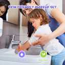 PERRYHOME Kids Makeup Set for Girl 56 Pcs Washable Real Cosmetic, Non-Toxic Frozen Toys Toddler Makeup Kit, 2026 New Princess Valentine & Birthday Girl Gift for 3 4 5 6 7 8 9 10 11 12 Year Old Girls