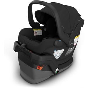 UPPAbaby Mesa V3 Infant Car Seat - Easy Installation + SmartSecure Technology - Attaches to Stroller | Base + Infant Insert Included - Jake (Charcoal)