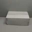 FLOWERCAT 200PCS Yellow Plastic Plates Disposable Plates for Party - Heavy Duty Plastic Plates - 100 10" Dinner Plates and 100 7" Salad Plates for Weddings, Easter Parties and Events