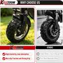 255x80 Tire and Tube,80/65-6 Scooter Tire Off Road