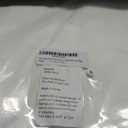 The Cotton Sofa Cover Only Fits Pottery Barn Comfort Loveseat Slipcover PB Comfort Roll Arm Sofa Cover Replacement (Width: 64", Not 84") (2 Seat White, Box Edge)