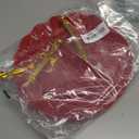 Soleebee 3-Tier Cupcake Stand, Wavy Plastic Tiered Serving Tray, Cup Cake Tower for Birthday Wedding Party Decoration, Cupcake Tier Stand Fruits Desserts Display (Red)